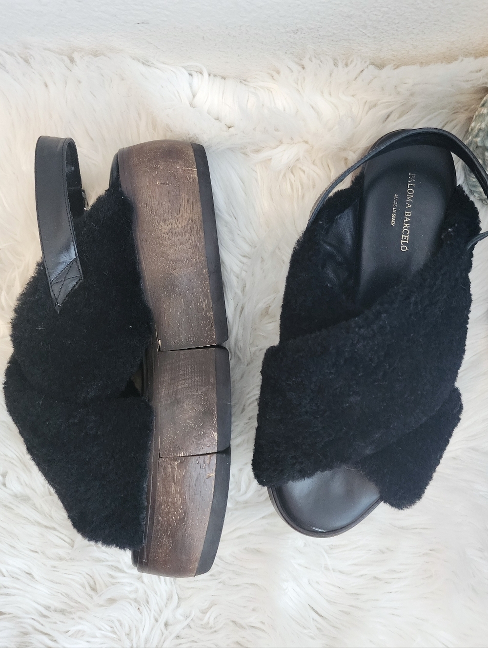 PALOMA BARCELO BY ANTHROPOLOGIE LEATHER  AND SHEEPSKIN SIZE 11 - Picture 13 of 16